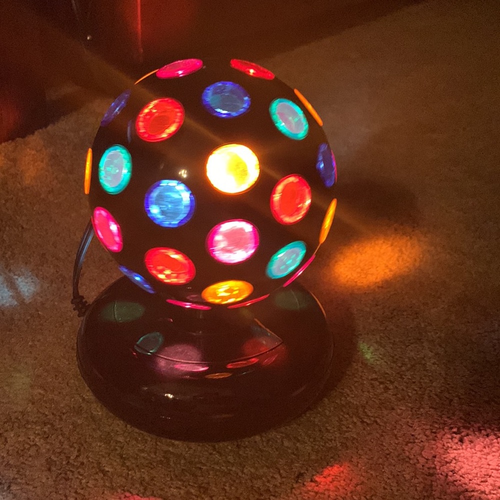 Spinning disco Ball